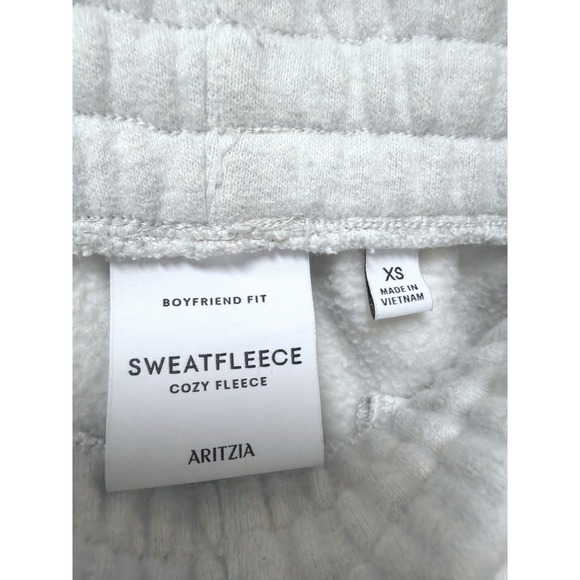 Aritzia Sweatfleece Boyfriend Joggers Grey XS Cozy Lounge - Picture 4 of 10